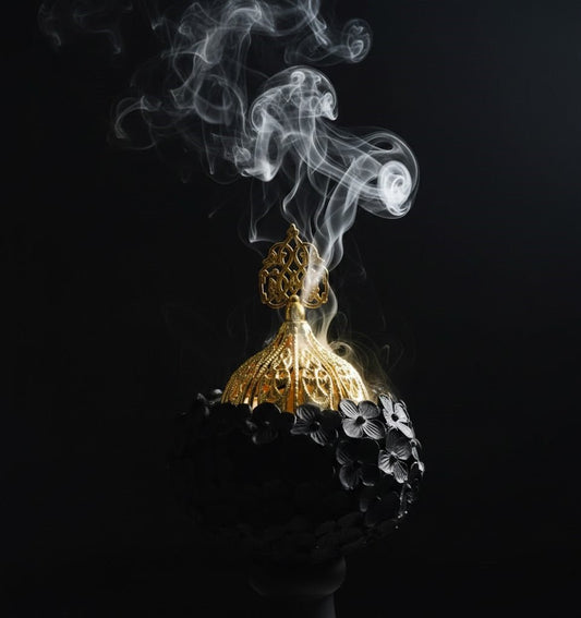 مصباح طاولة فاخر مزخرف