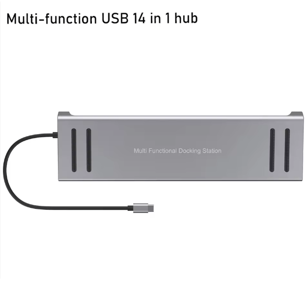 محطة إرساء USB-C 14 في 1