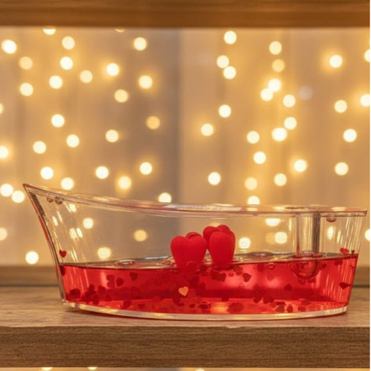 Heart Liquid Motion  Decor Showpiece