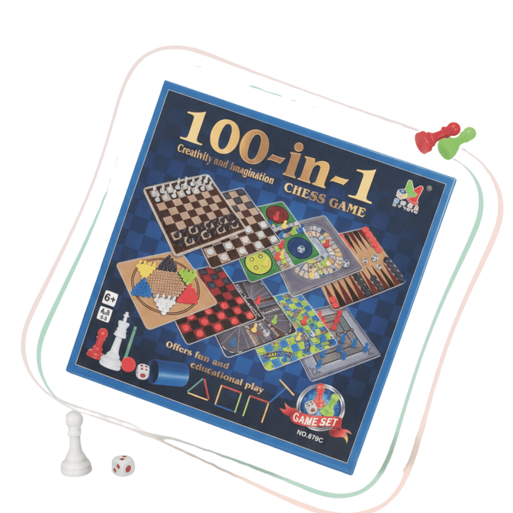 مجموعة ألعاب الشطرنج 100 في 1