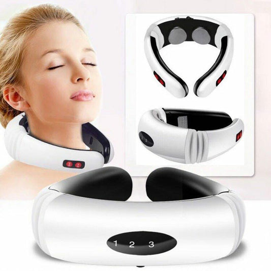 Neck and back massager