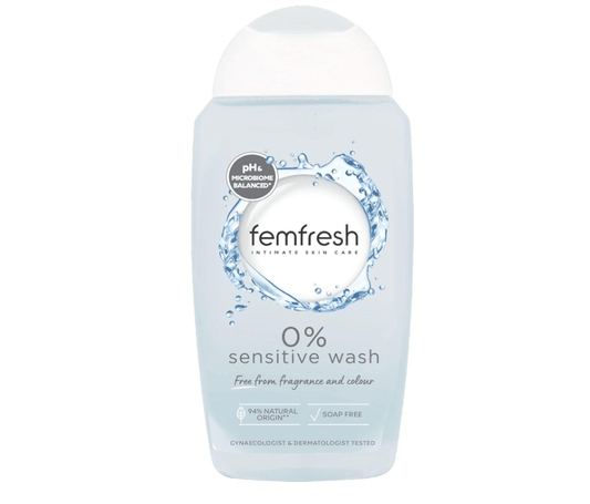 Femfresh - غسول للمناطق الحساسة 0% مواد عطرية
