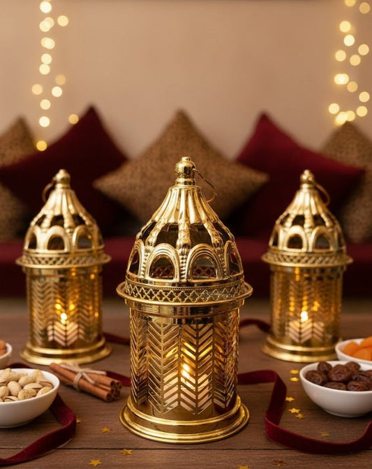 فانوس ذهبي فاخر معلّق