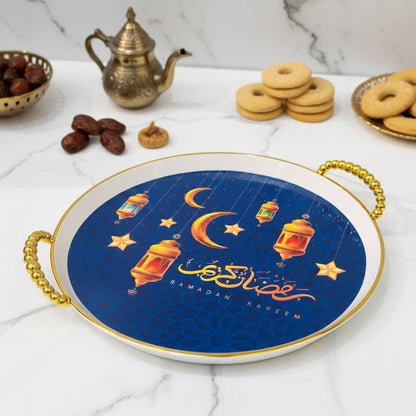 صينية رمضانية مدورة