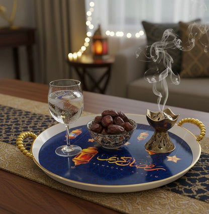 صينية رمضانية مدورة